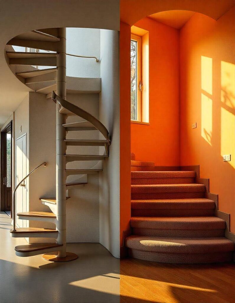Mezzanine Staircases: A Head-to-Head Comparison of Spiral and Straight ...