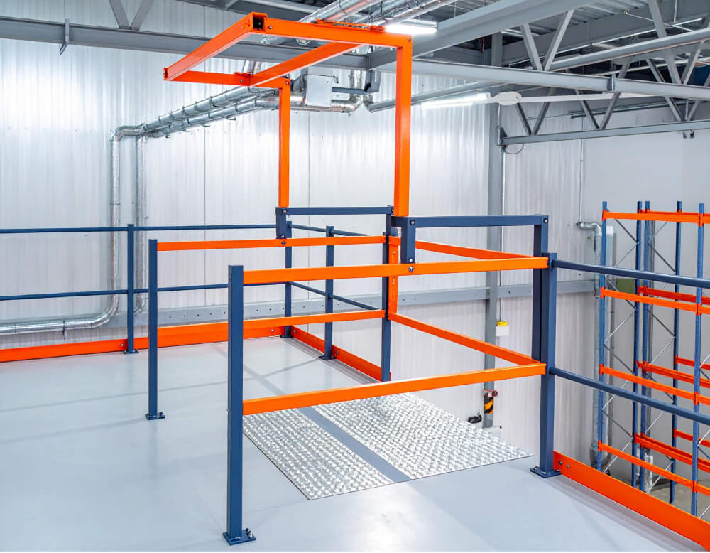 Mezzanine Pallet Gates Wide