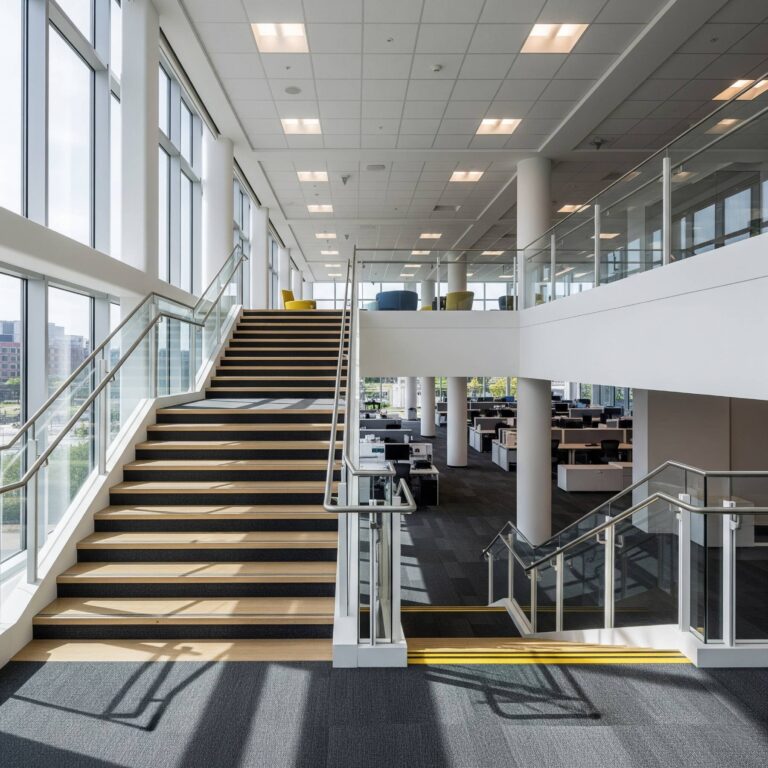 Building Code Checklist: Mezzanine Stairs and Access Points | Mezzanine ...